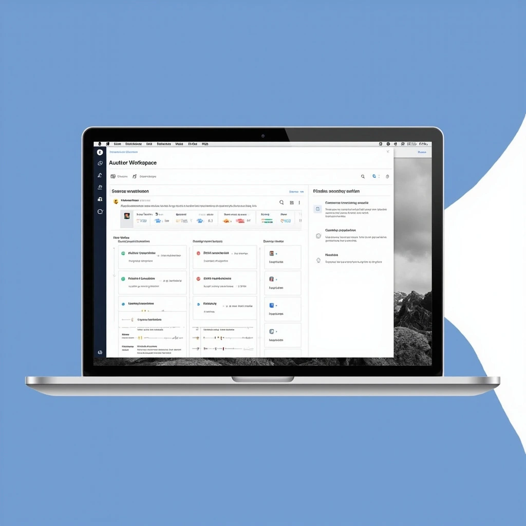 Auditor Workspace portal UI